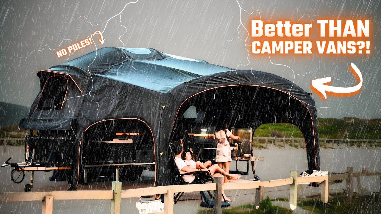 Why this Camper Tent DOMINATES Extreme Weather!