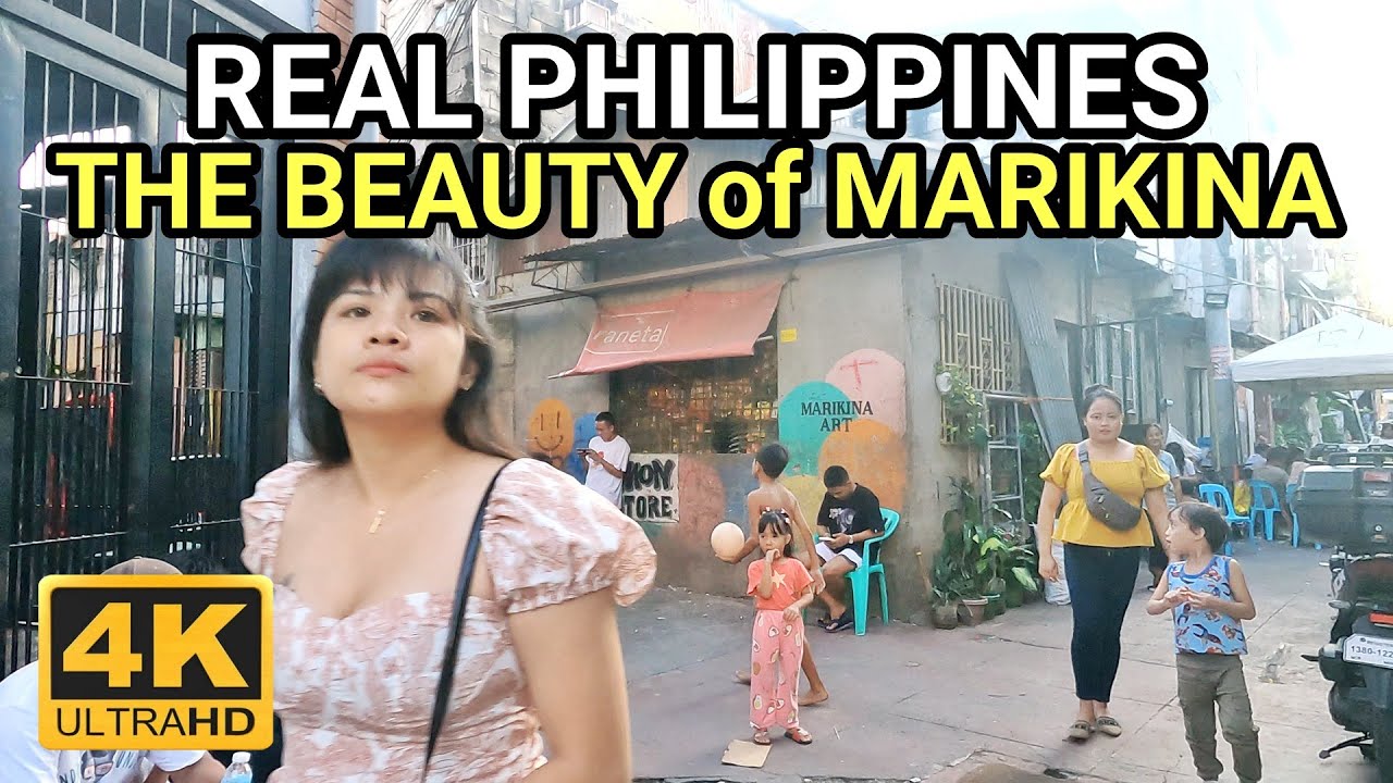 THE BEAUTY of MARIKINA CITY | WALK EXPERIENCE at NANGKA BALUBAD MARIKINA Philippines [4K] 🇵🇭