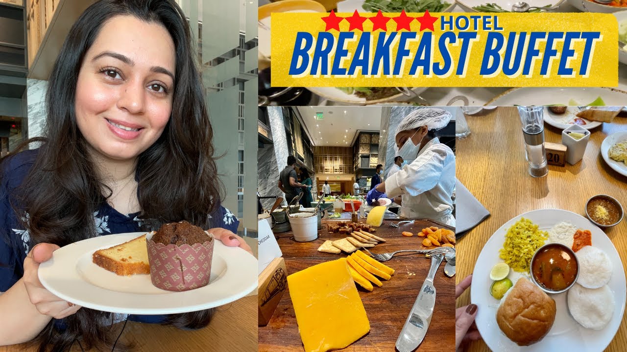 BUFFET BREAKFAST in a Five Star Hotel in Mumbai ⭐️⭐️⭐️⭐️⭐️ Mumbai food vlog