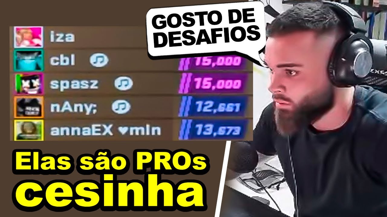 Ca&iacute; CONTRA um TIME FEMININO PROFISSIONAL de CS - Partida DIF&Iacute;CIL e MUITO DISPUTADA