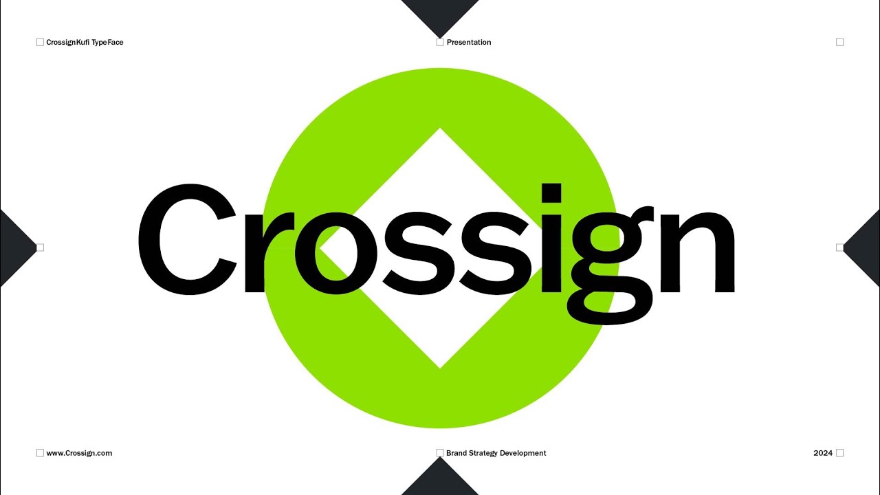 Crossign Kufi Text Font Design -Multilanguage @Crossign.Studio
