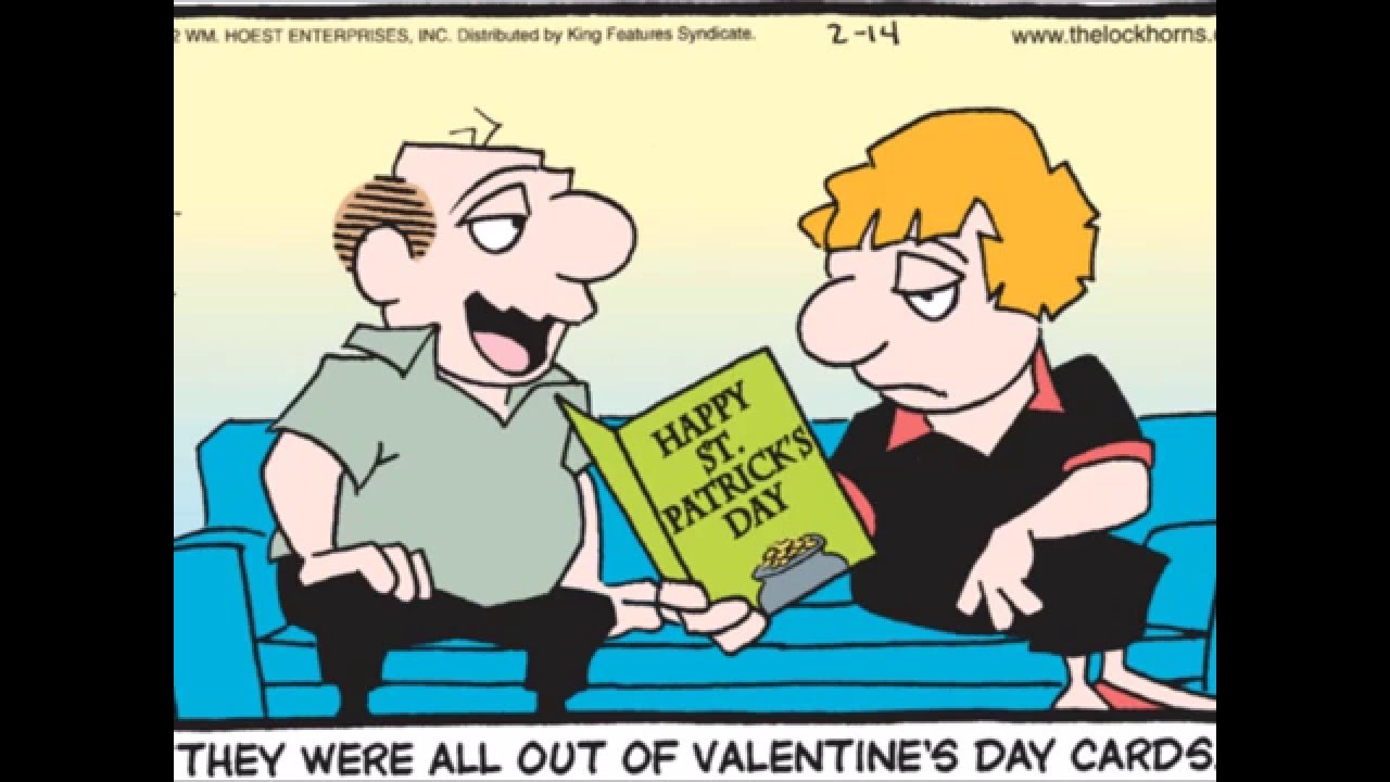 Lockhorn's Valentine's Day from Planet Shnars