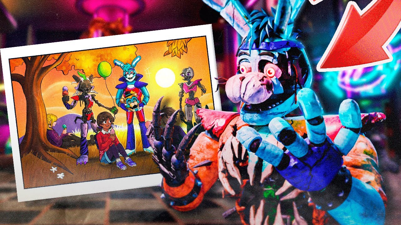 NEW FNAF Ruin END: Cassie REPAIRS GLAMROCK BONNIE & FREDDY! (NEW Security Breach ends & myths)
