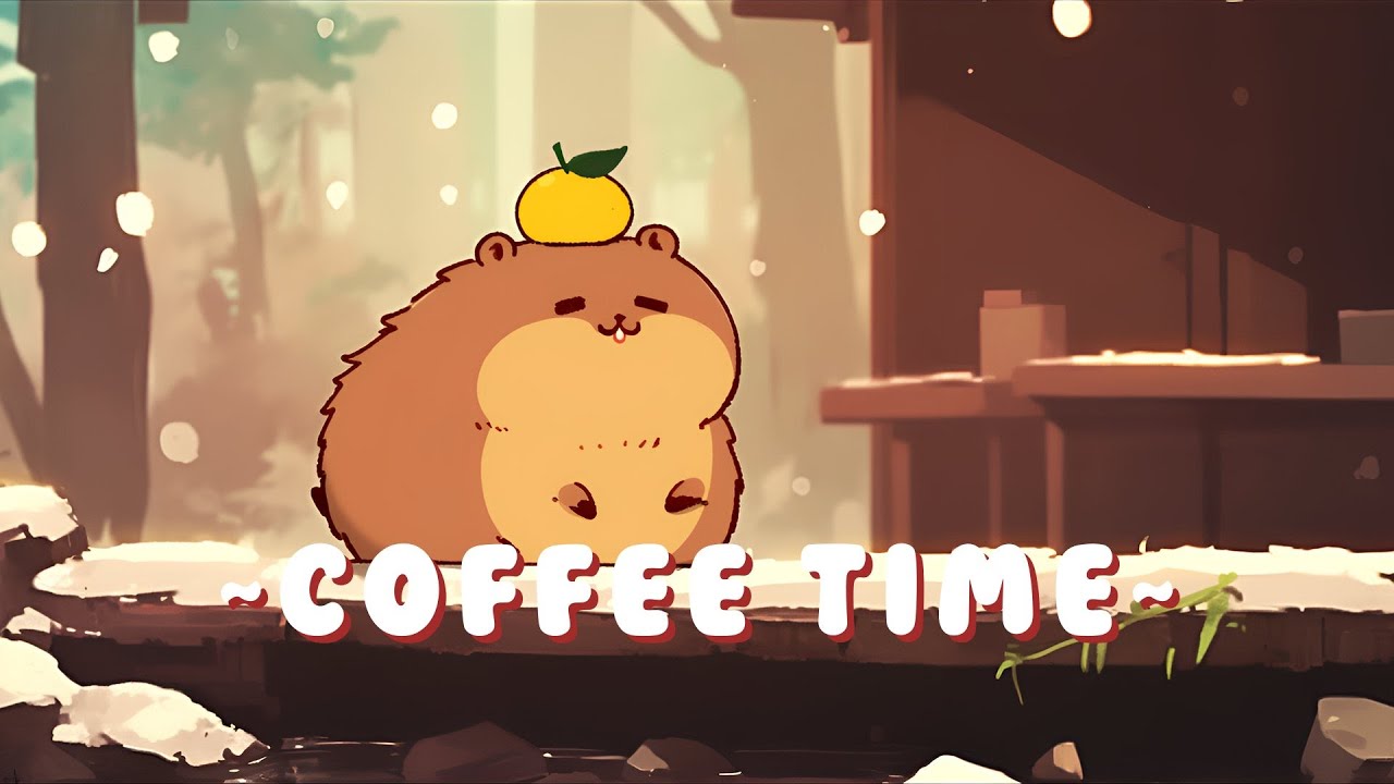 Capybara Study Beats | Chill Beats to Help You Relax 🌸 ☕