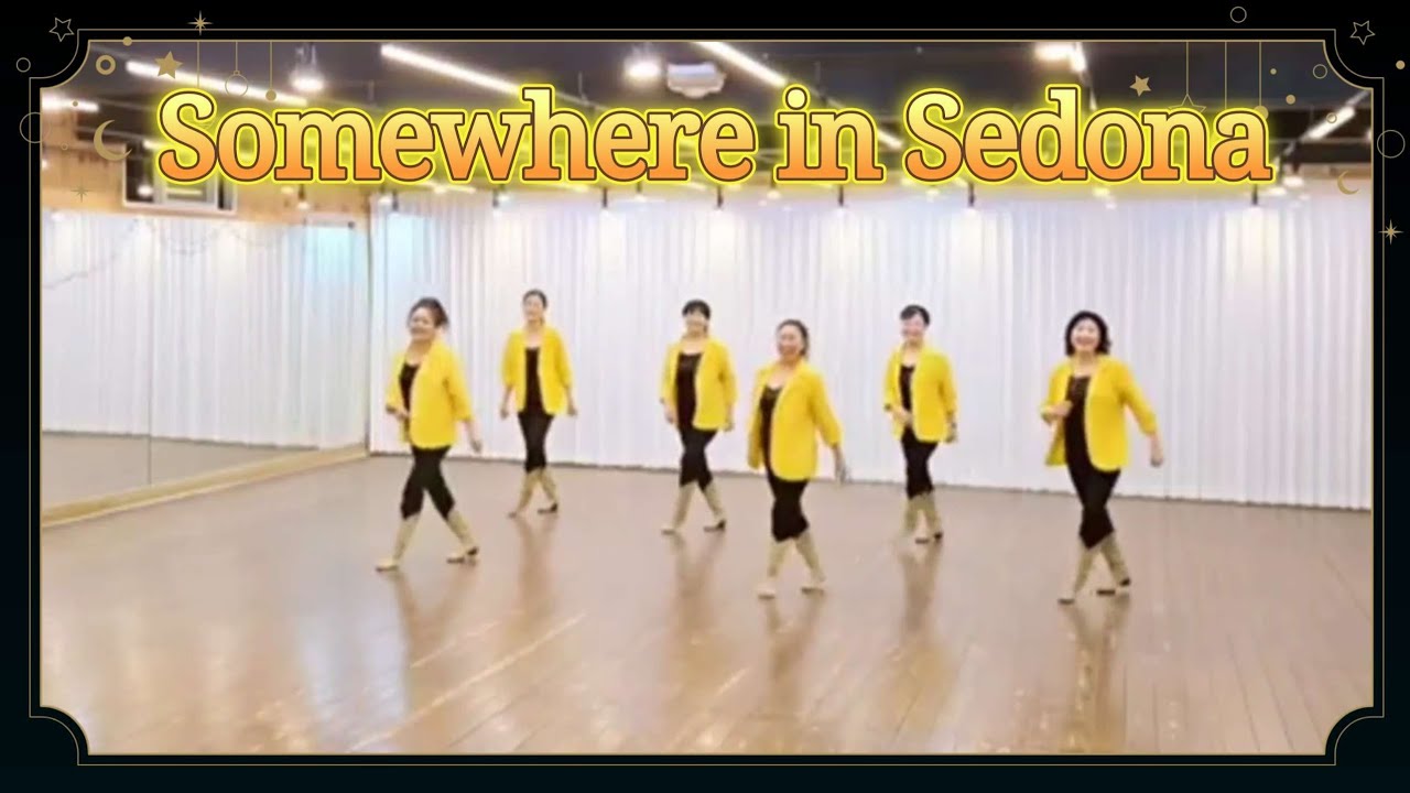 Somewhere in Sedona linedance #Intermediate #제주라인댄스#코스카서귀포시지부 #오전 화.목중급반 #현정선댄스피트니스 