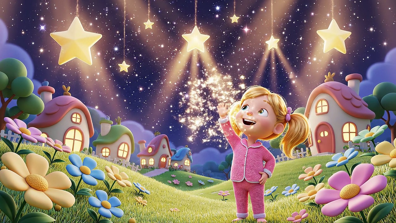 Oito Pequenas Estrelas de Brinquedo Brilh | Rimas e Canções Infantis