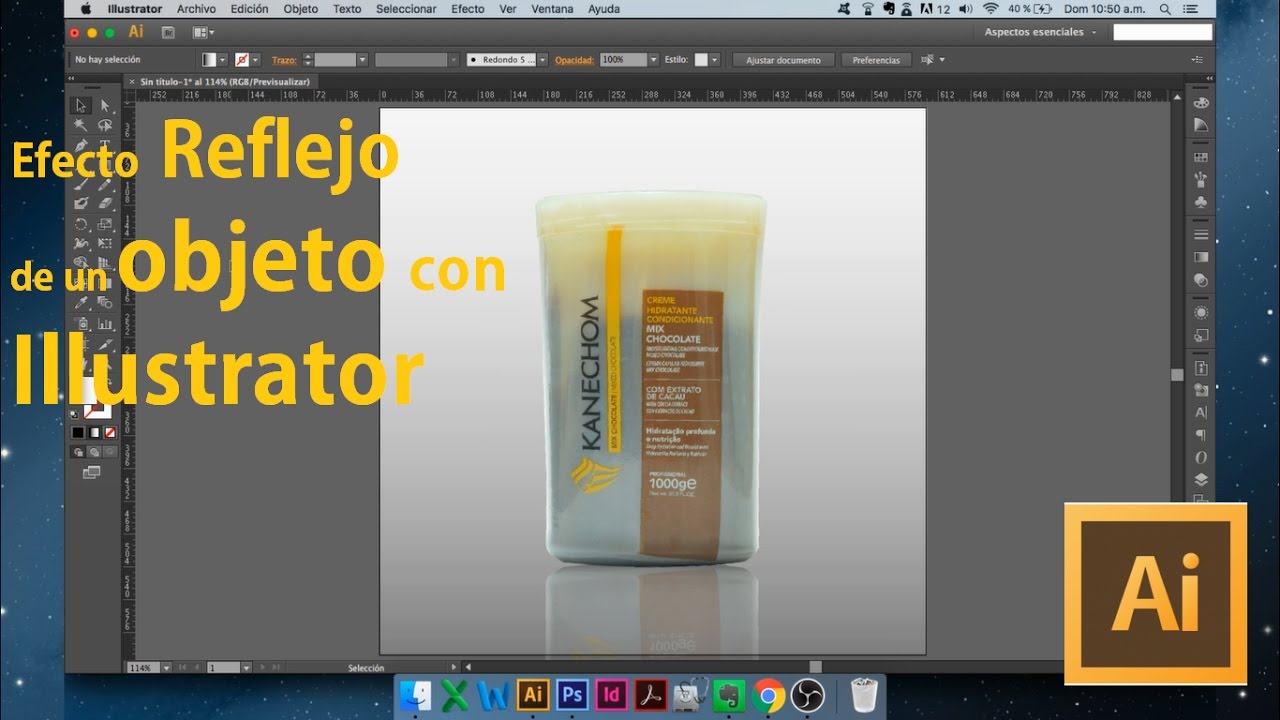 Efecto Reflejo en Illustrator