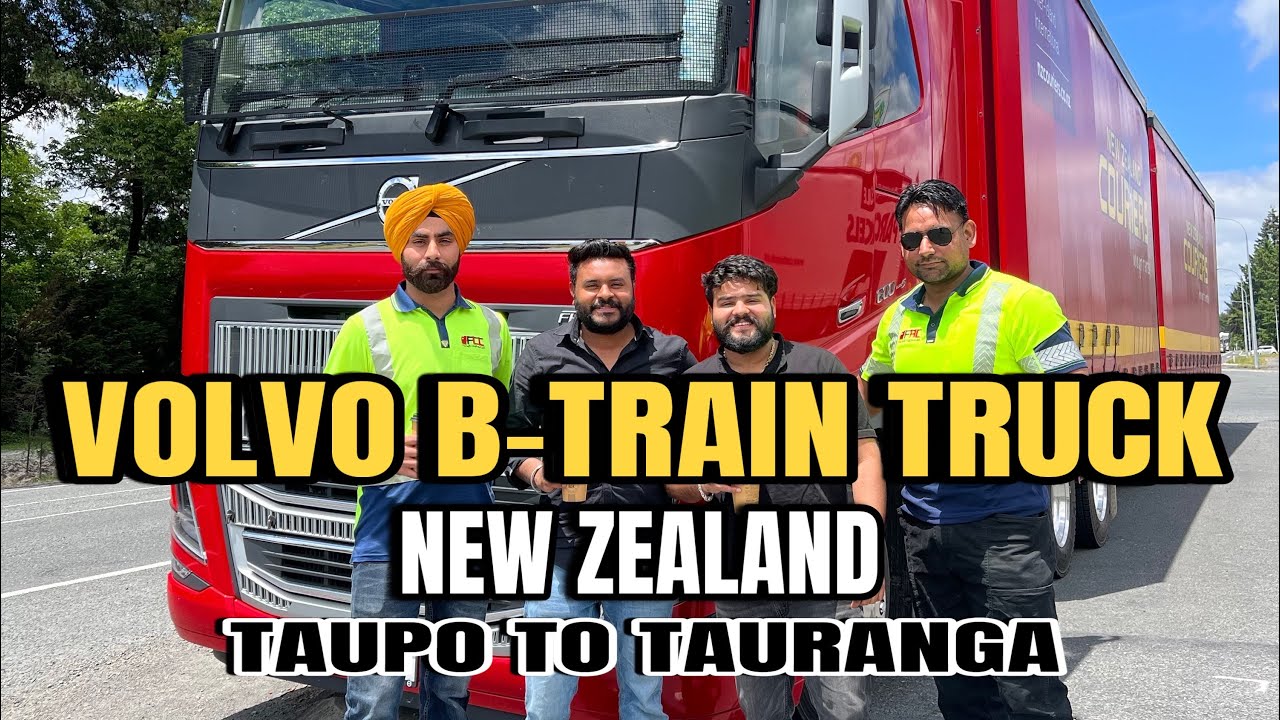 B-TRAIN TRUCKS IN NEW ZEALAND 🇳🇿 || AMAZING RIDE ND AMAZING EXPERIENCE ☺️ || @Urbandesi1999