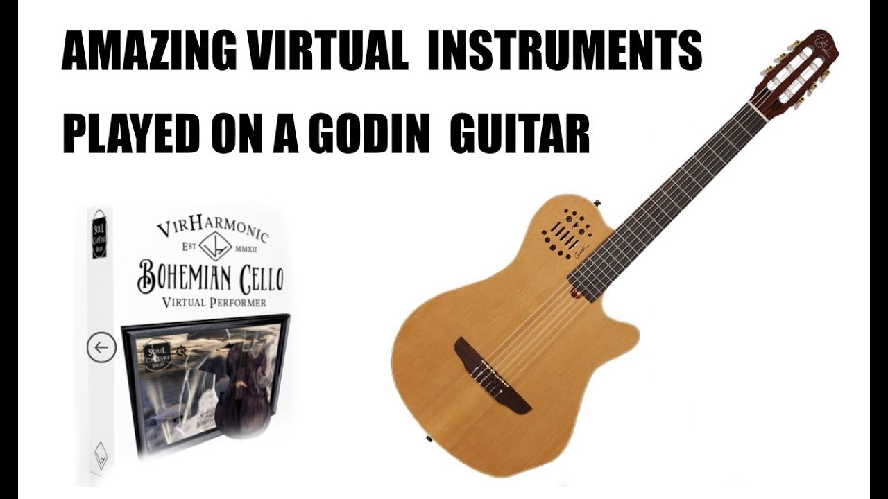 Godin Multiac SA plays amazing Bohemian Violin & Cello! #3
