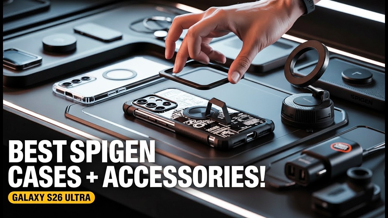 Top 13 Best Galaxy S26 Ultra Spigen Cases & Accessories!
