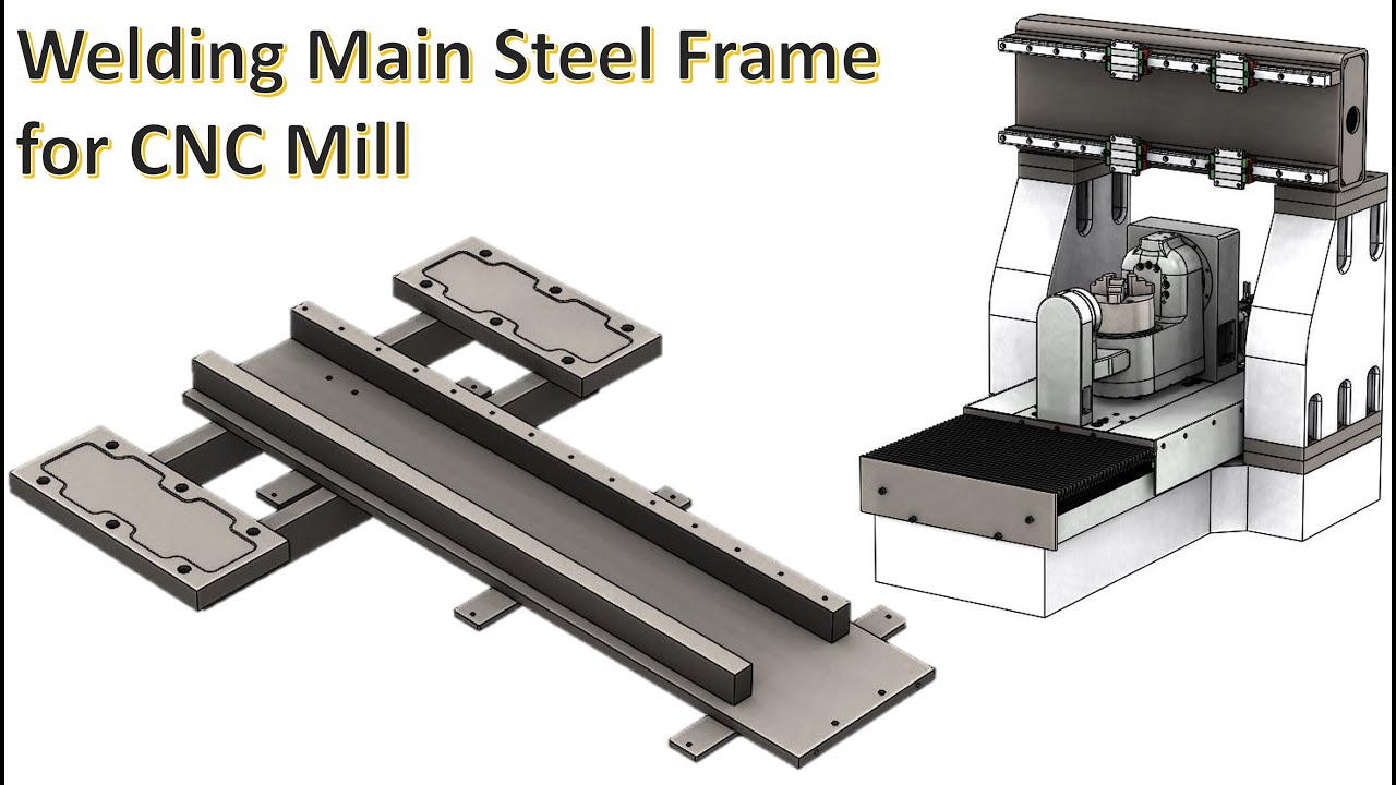 DIY CNC Mill: Welding of Mill Frame