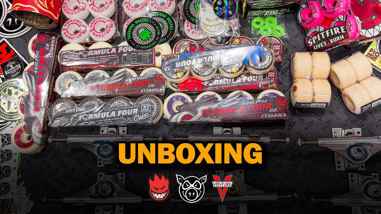 Abrimos a Nova Carga da Gringa! Rodas Spitfire, Venture e Pig Wheels
