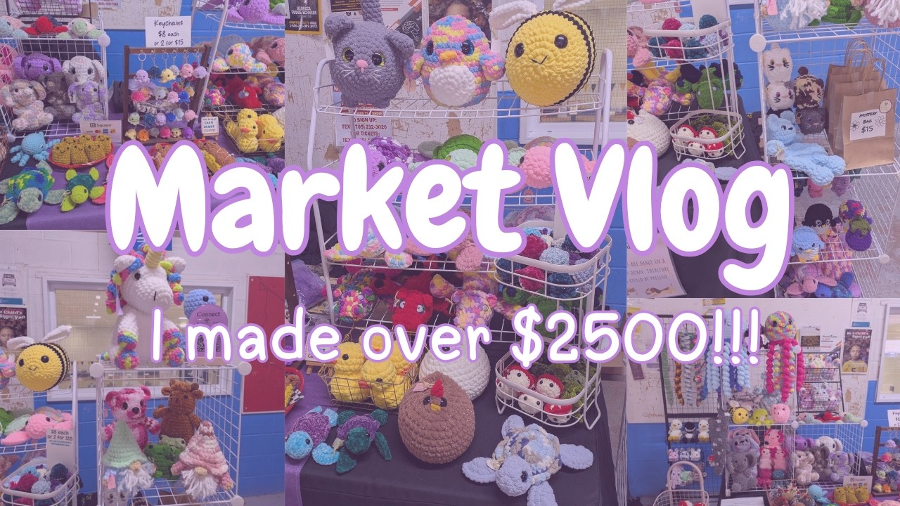 First Event of the Year was a Huge Success! ~ Market Prep, Vlog & Sales Breakdown