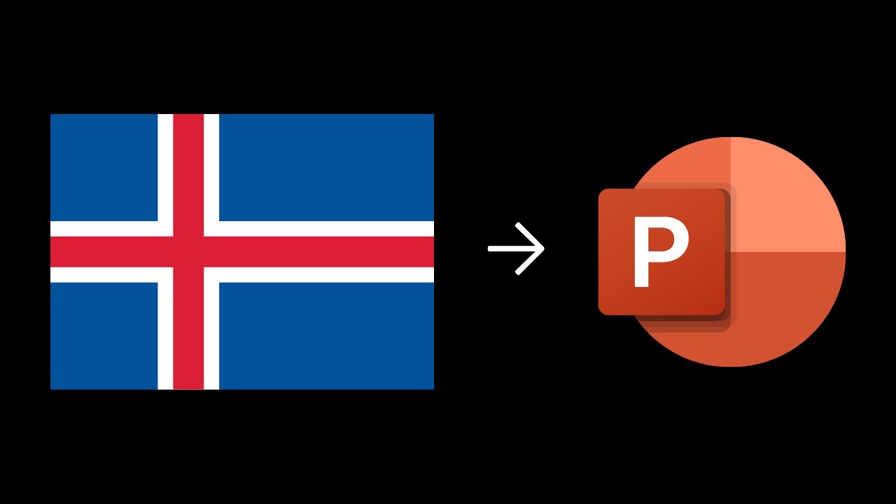 Constructing Flags in PowerPoint: Iceland
