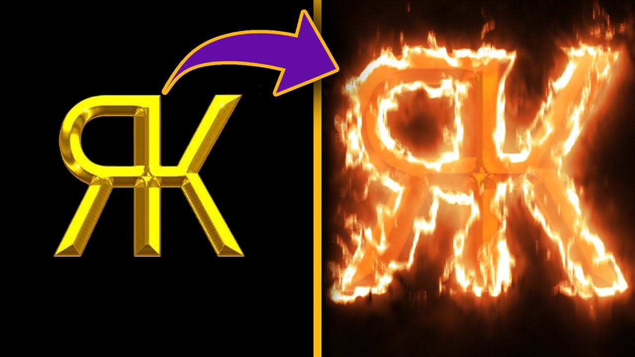 Ateşli - Alev Efekti ile LOGO Animasyonu Nasıl Yapılır? | After Effects Dersleri