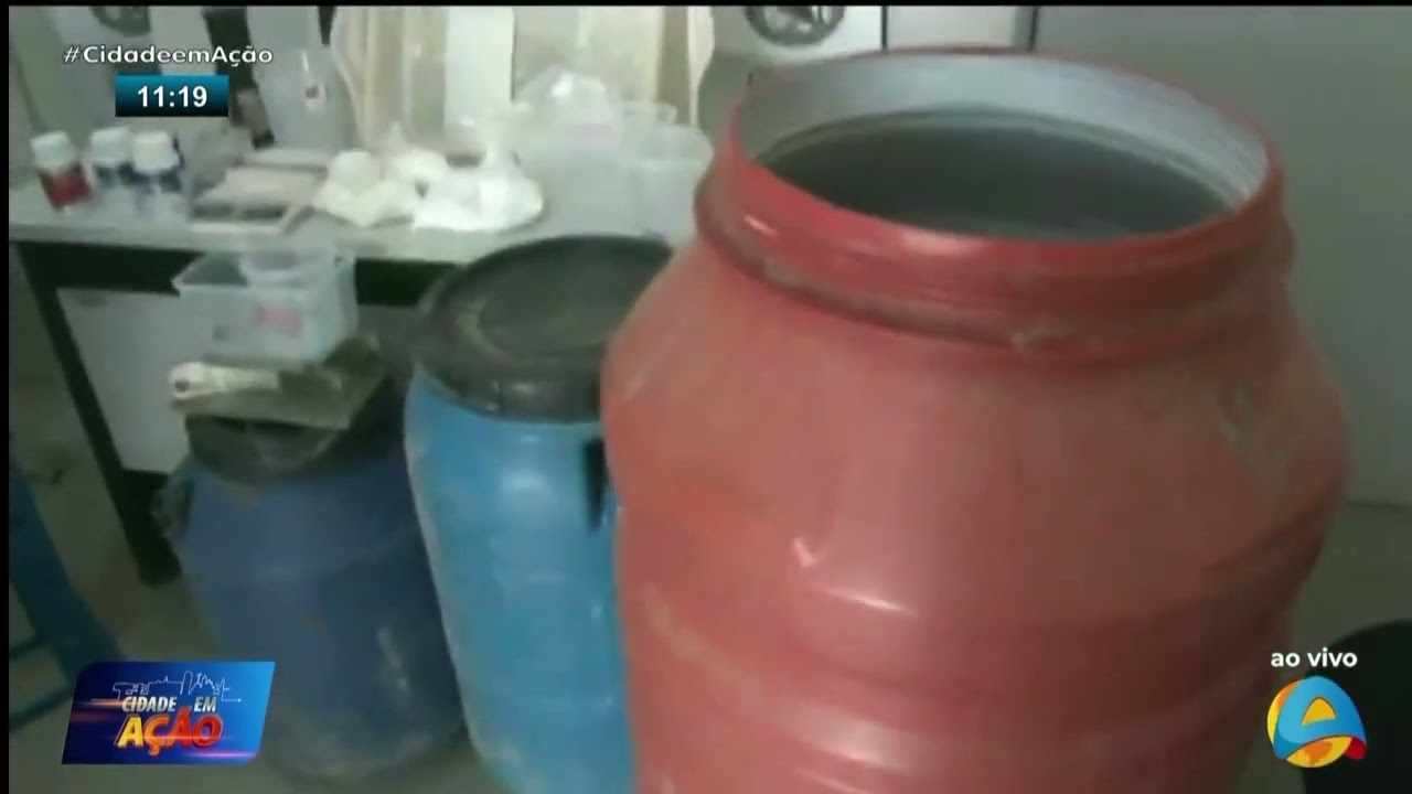 Cidade em Ação - Polícia apreende prensa hidráulica e insumos adivitos da cocaína em Campina Grande