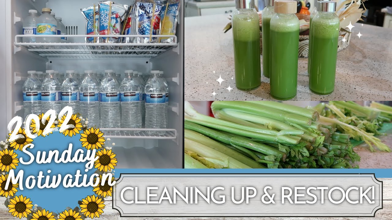 Sunday Cleaning Motivation | Laundry Day | Restocking Drinks & Coffee | Automatic Car Wash