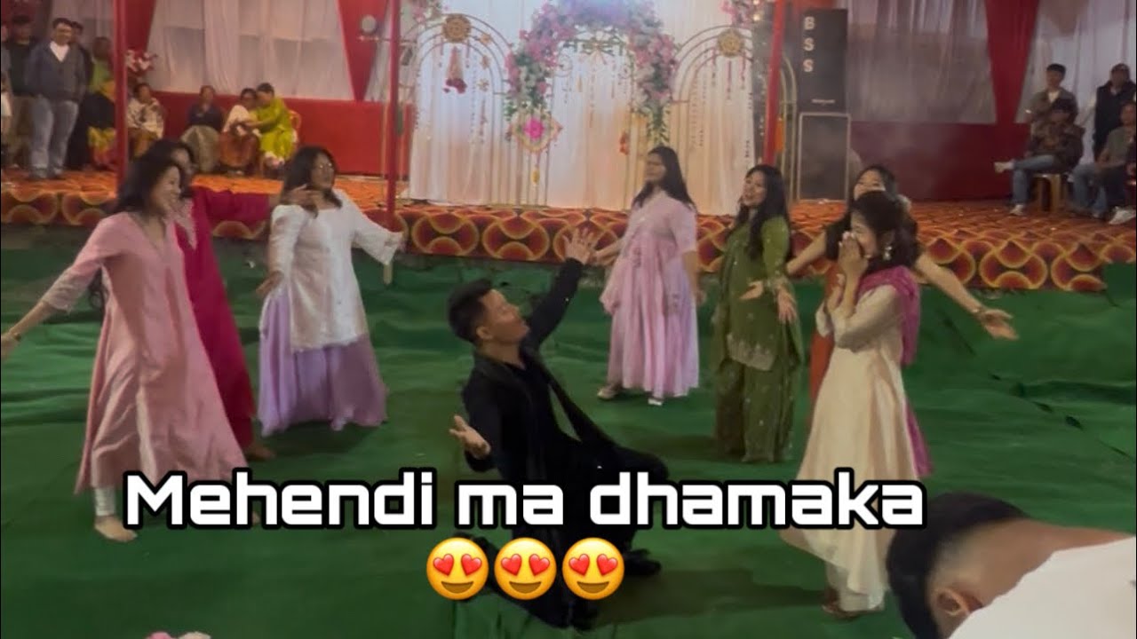 Behula bimari tara mehendi ma dhamaka😍😍