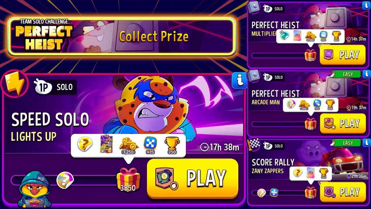 MATCH MASTERS x6 SOLO🔥 Zany Zappers, Team Bombs Away, Arcade Man, Multiplier Madness, Lights Up
