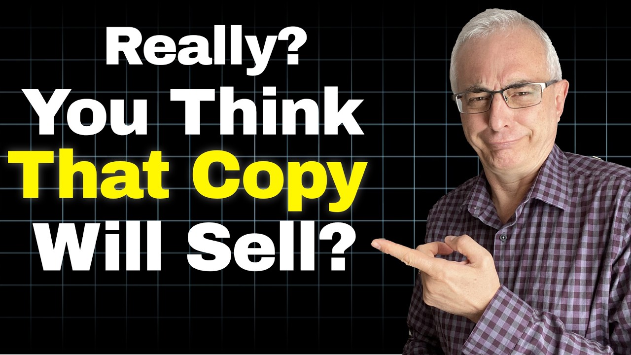 Stop! You’re Writing Copy Wrong - Do THIS Instead - Don Crowther