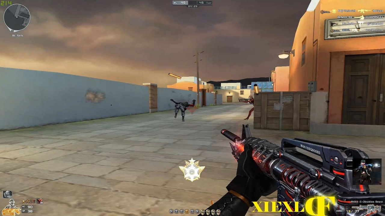 CF XIEXL:M4A1-Obsidian Beast (FFA New Greece) GamePlay