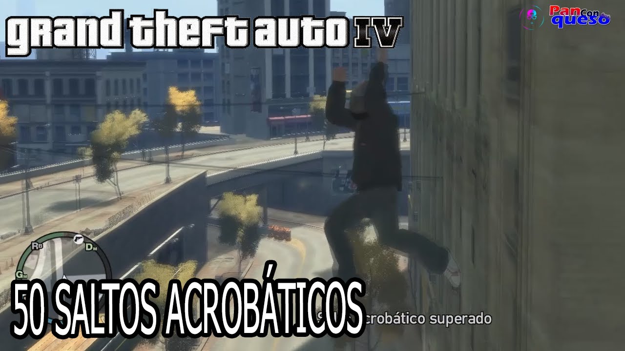 Grand Theft Auto IV (100%) - 50 Saltos Acrobáticos