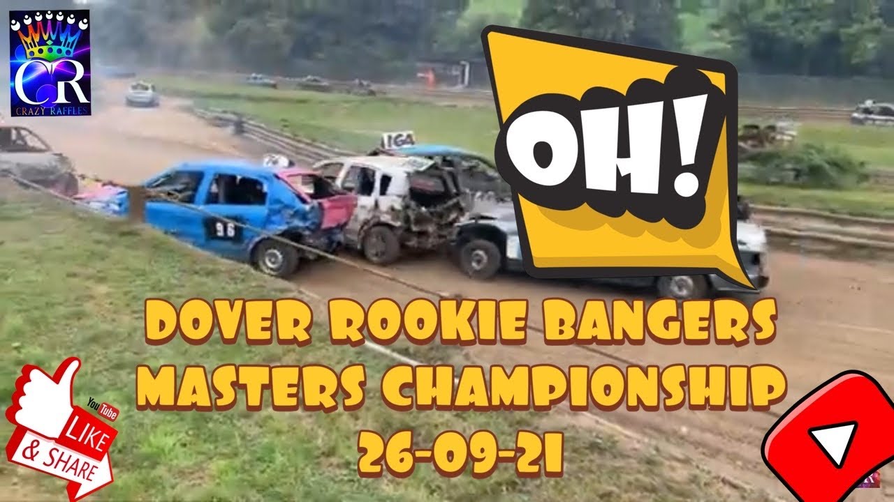 Dover Rookie Bangers Masters Championship 26-09-21 #bangerracingcrashes