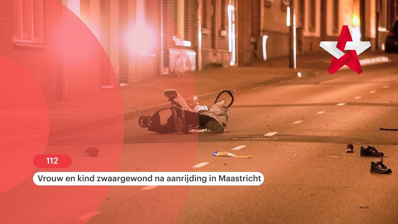 Vrouw en kind zwaargewond na aanrijding in Maastricht