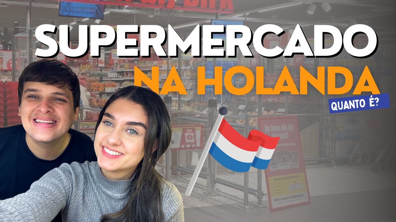 COMO É O SUPERMERCADO NA HOLANDA? (Compra semanal) 🇳🇱