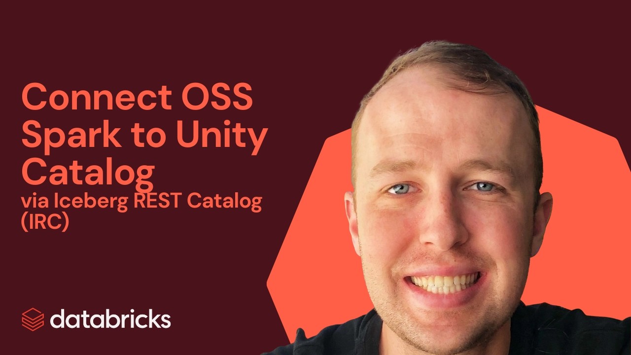 Управление таблицами Iceberg в IRC-канале Unity Catalog с помощью OSS Spark.