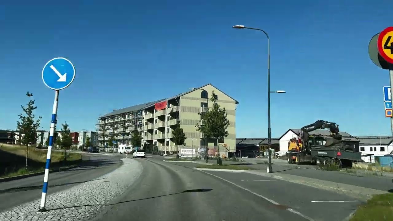 Sweden, Stockholm Peaceful Drive in Upplands Väsby | Beautiful Nature View