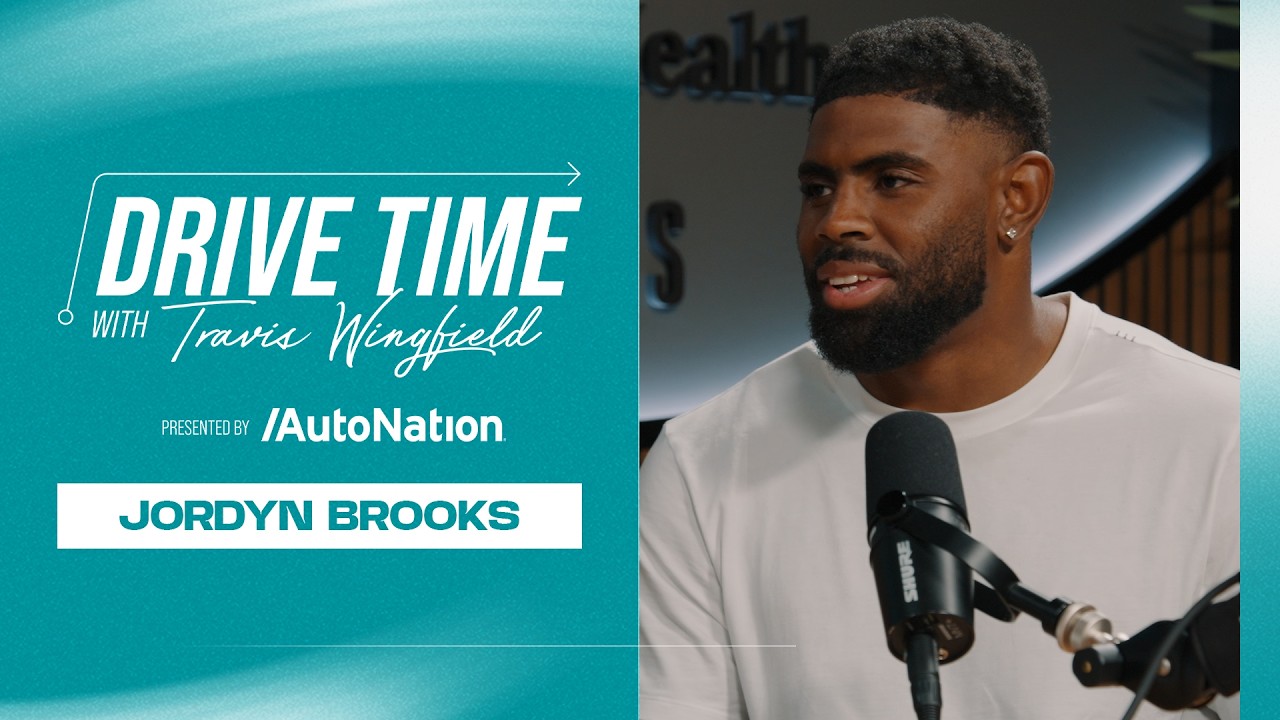 Jordyn Brooks joins Drive Time Podcast | Miami Dolphins