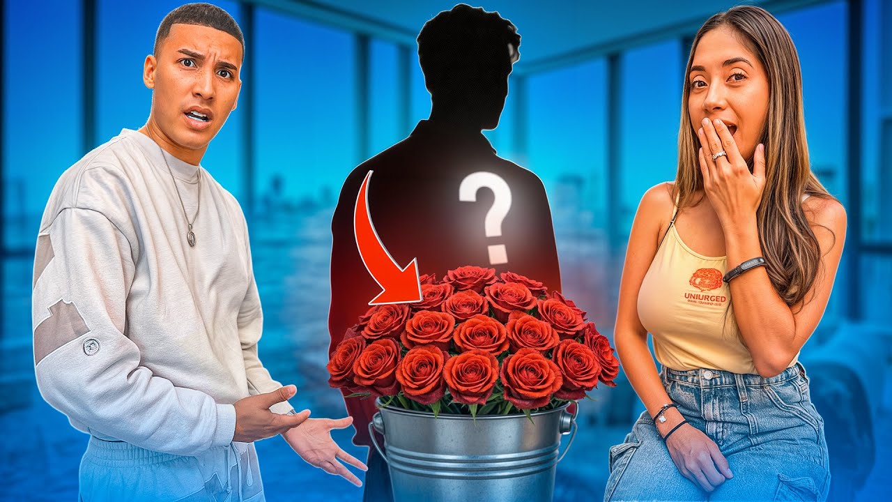 UN DESCONOCIDO ME ENVÍA FLORES 🌹 | BROMA A MI ESPOSO 🤯 💔