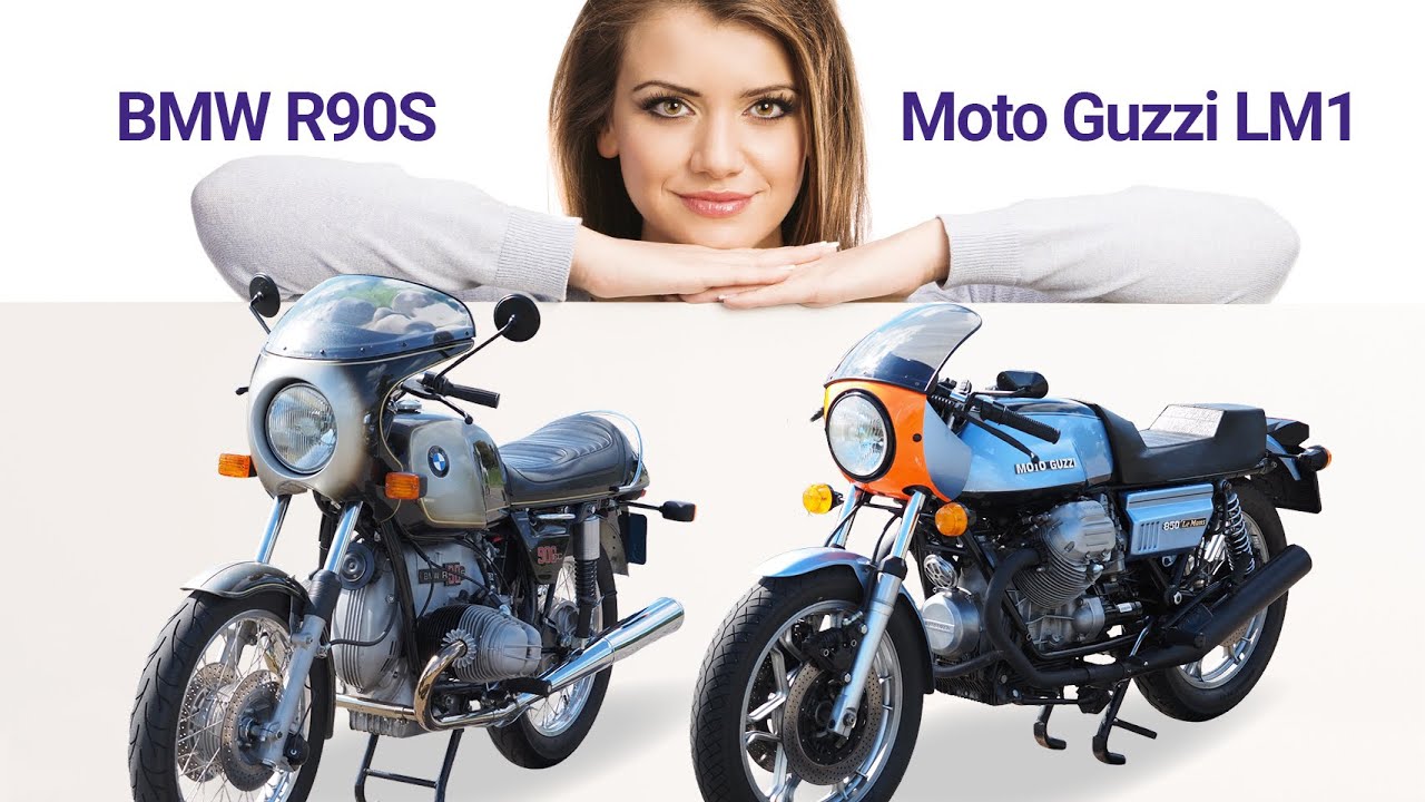 Two icons from the 70s. Moto Guzzi LM1 and BMW 90S. Which one would you choose?