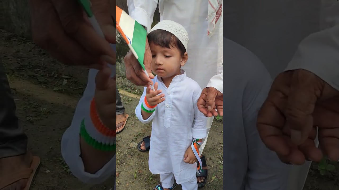 مدرسہ ضیاء العلوم محمد پور پھیٹی آعظم گڑھ 15اگست پر پرچم کشائی کا پروگرام 