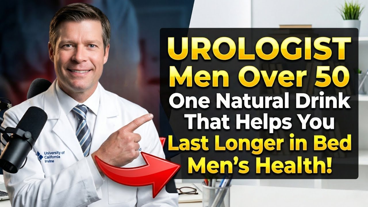 UROLOGIST Men Over 50 | One Natural Drink That Helps You Last Longer in Bed | Men's Health