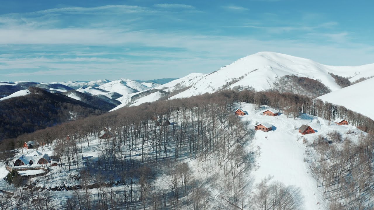Iraty sous la neige / Irati elurretan [DRONE]