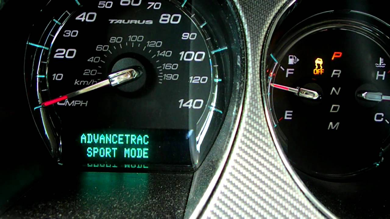 2010-2013 ford taurus SHO Traction control