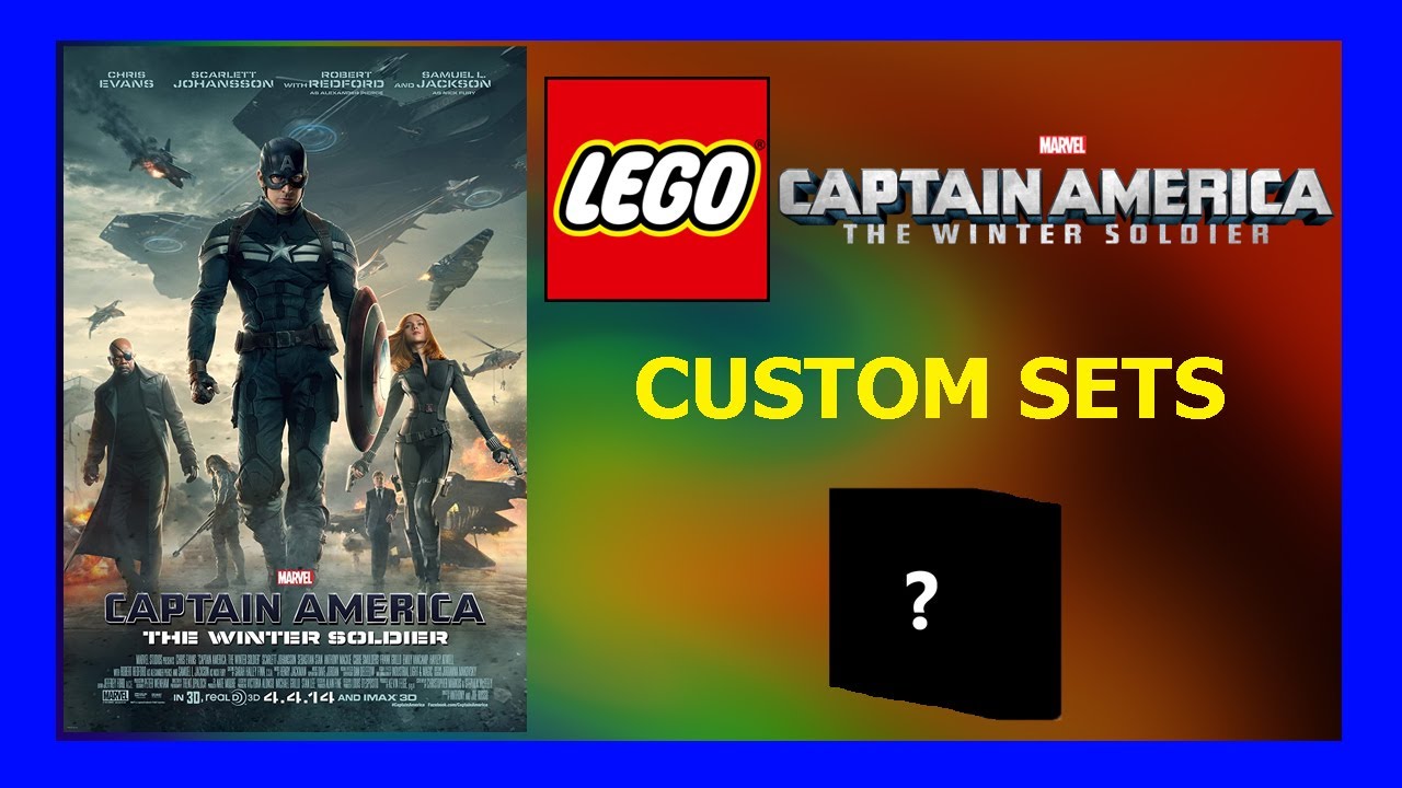 Lego Captain America The Winter Soldier Custom Sets!