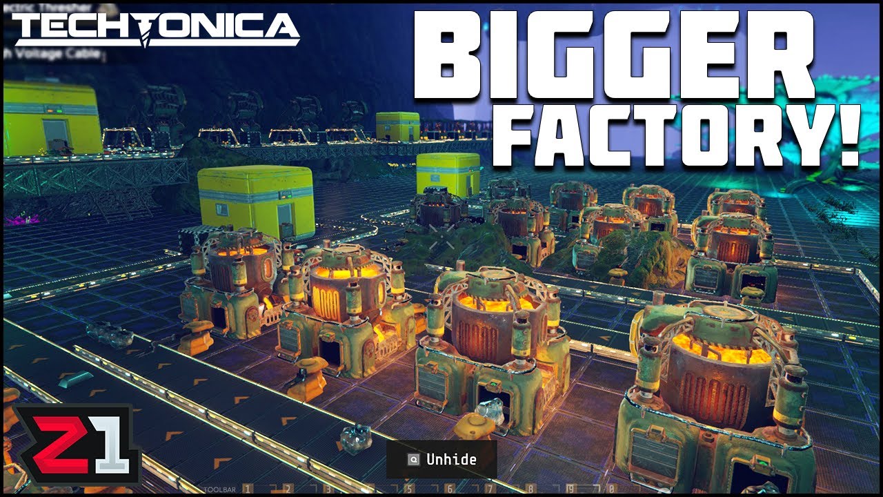 Complete Factory Redesign ! Everything Must Be BIGGER ! Techtonica Alpha [E4]