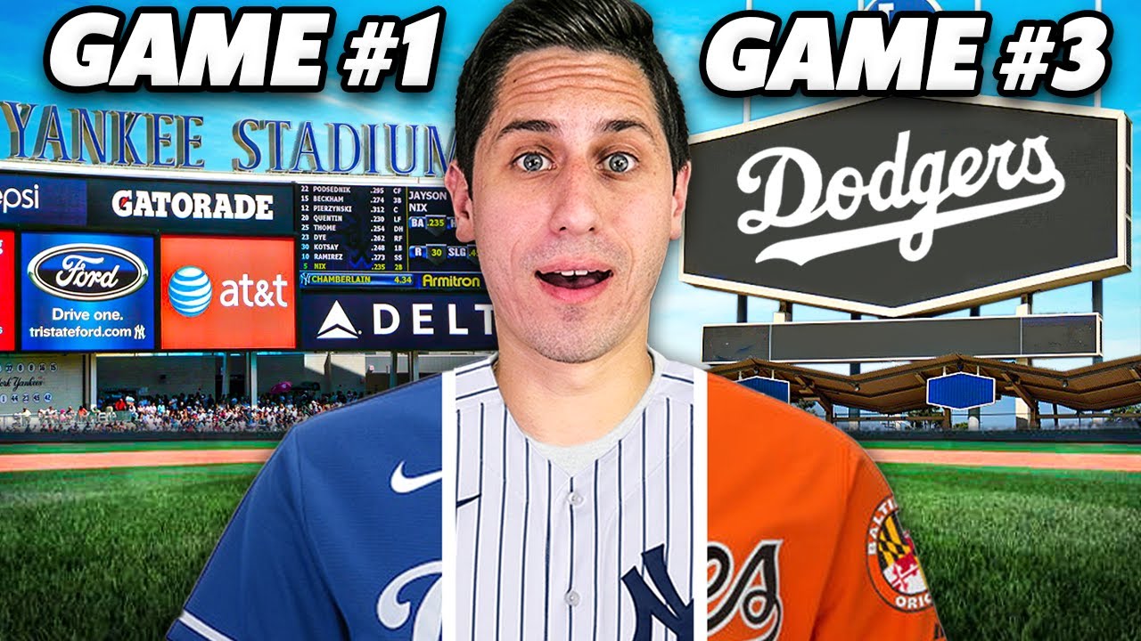 Going to 3 MLB Games in 24 Hours