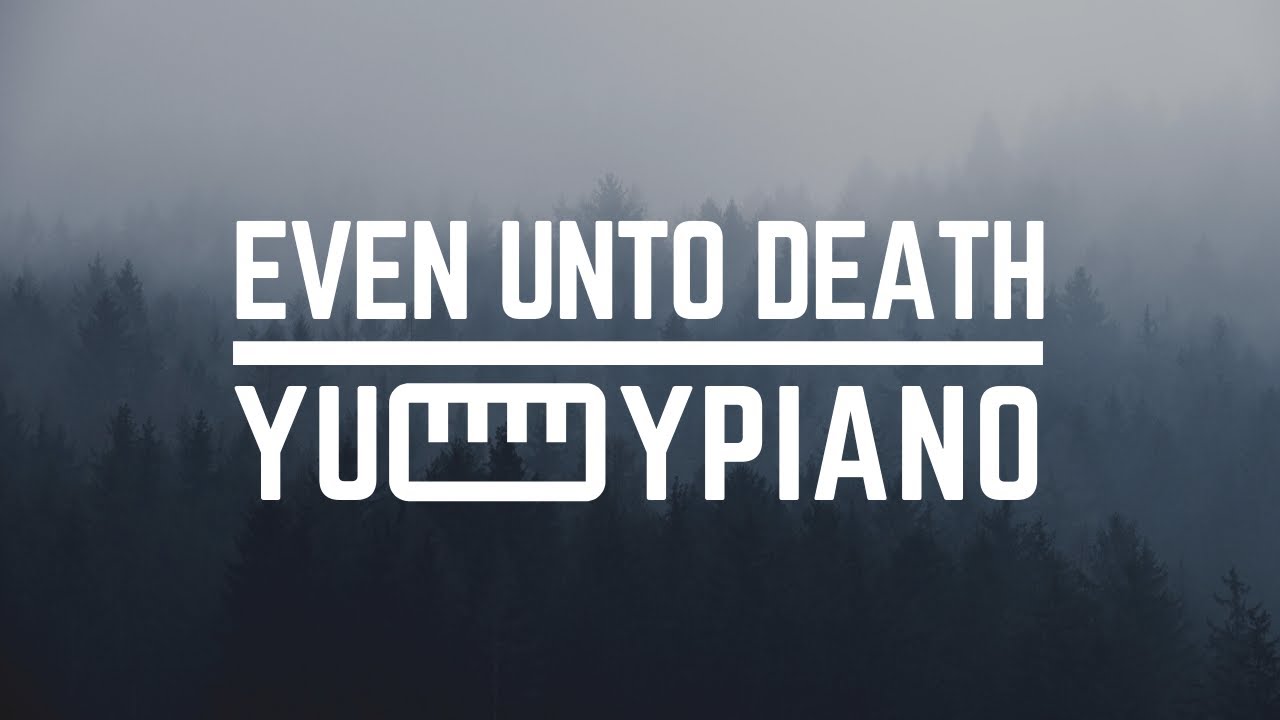 [Piano + Lyrics] Audrey Assad - Even Unto Death Lyrics MR Instr Instrumental Karaoke