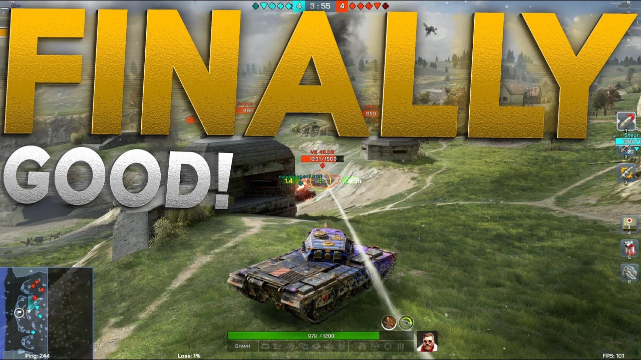 Не могу поверить… WoTB Reforged выглядит ХОРОШО!
