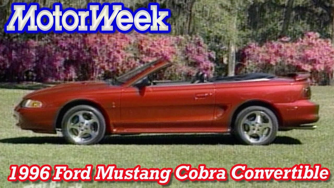 1996 Ford Mustang Cobra Convertible | Retro Review