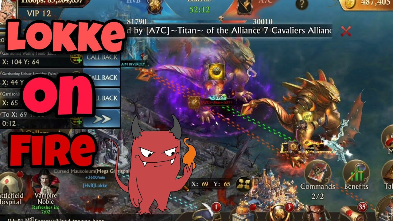 Guns of Glory Gameplay by Lokke 115 he zero a 15,8 and 16,3 Billions castels 🥶