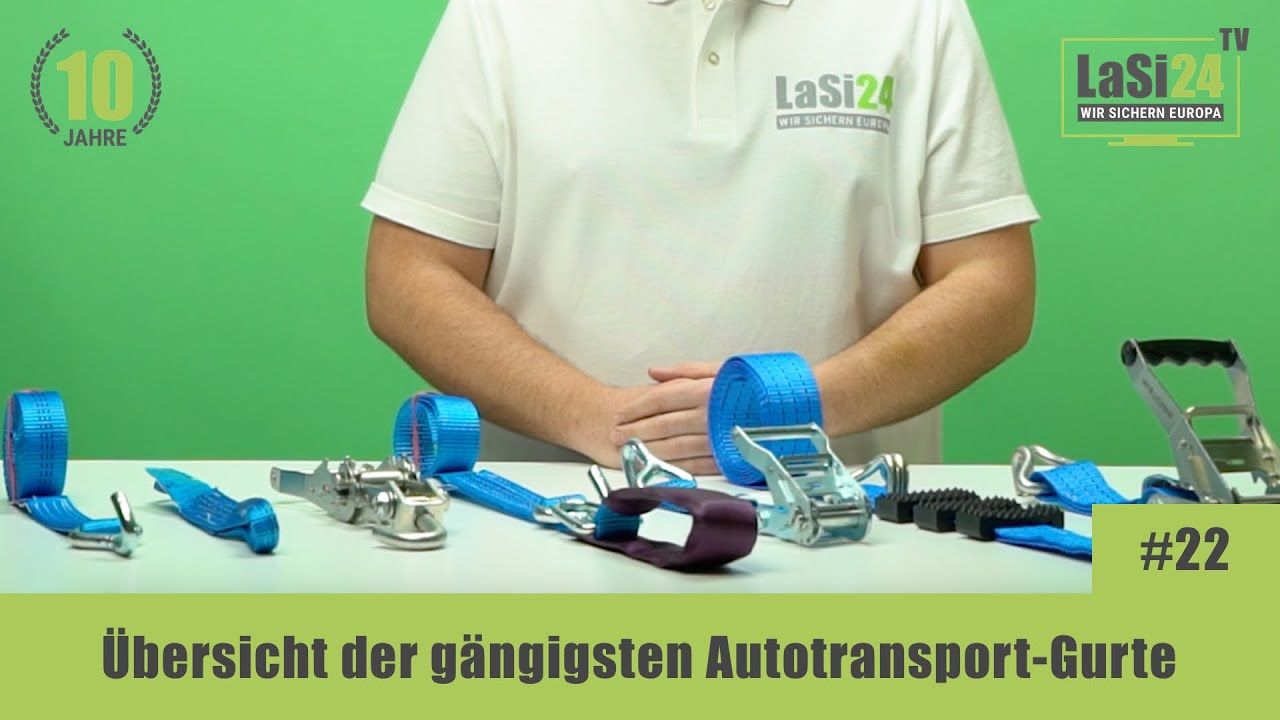 LoadCare #22 | Übersicht der gängigsten Autotransport-Gurte | Autotransport | Autotrailer
