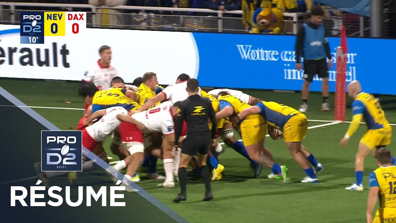 PRO D2 Saison 2025-2026 J13 - R&eacute;sum&eacute; USON Nevers - US Dax