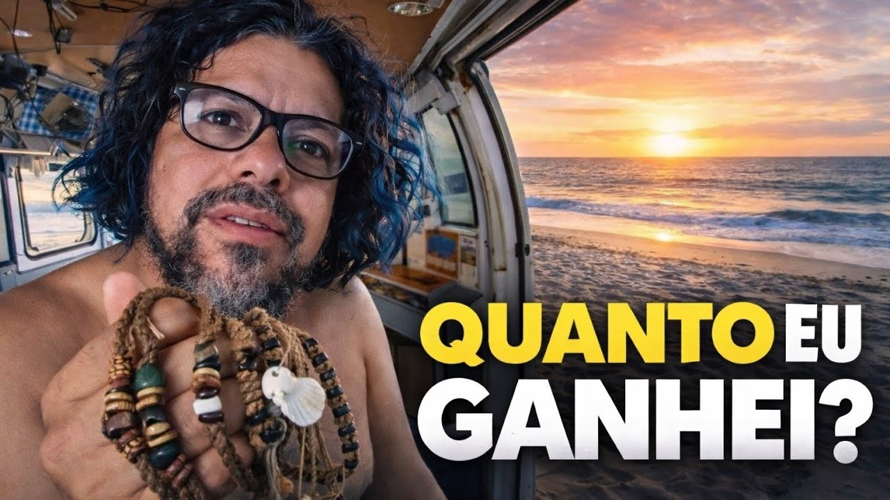 DORMI SOZINHO NA PRAIA DO CUMBUCO&hellip; e sobrevivi vendendo artesanato na Kombi.