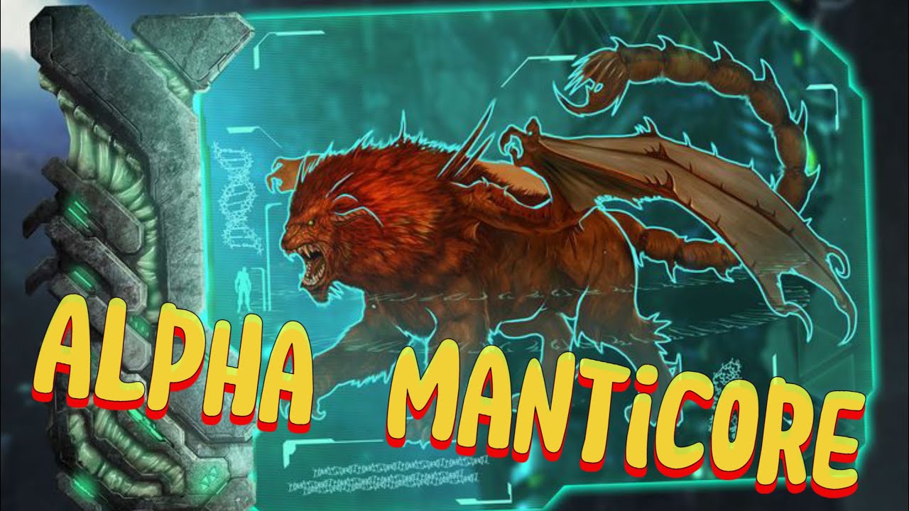 Ark ultimate survival edition boss alpha manticore
