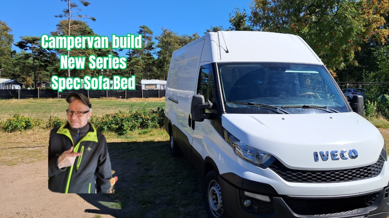 Campervan build with a very special bed solution, start project Episode 1